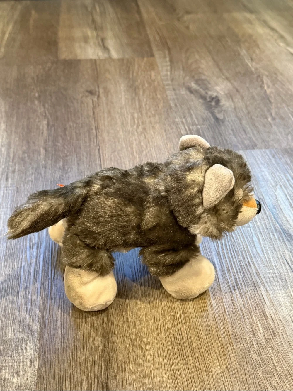 Wild Republic Gray Wolf Plush Stuffed Animal - Gray